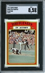 1972 Topps #428 Tito (Action) Fuentes 7 card progressive proof.